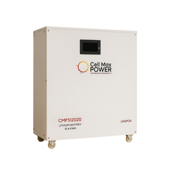 CMP512020 – 10.4 KWH LiFePO₄ Lithium Phosphate Battery