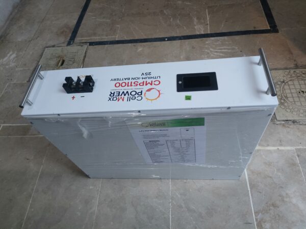 Cell Max Power CMP51100 – 100Ah 25V LiFePO₄ Battery - Image 4