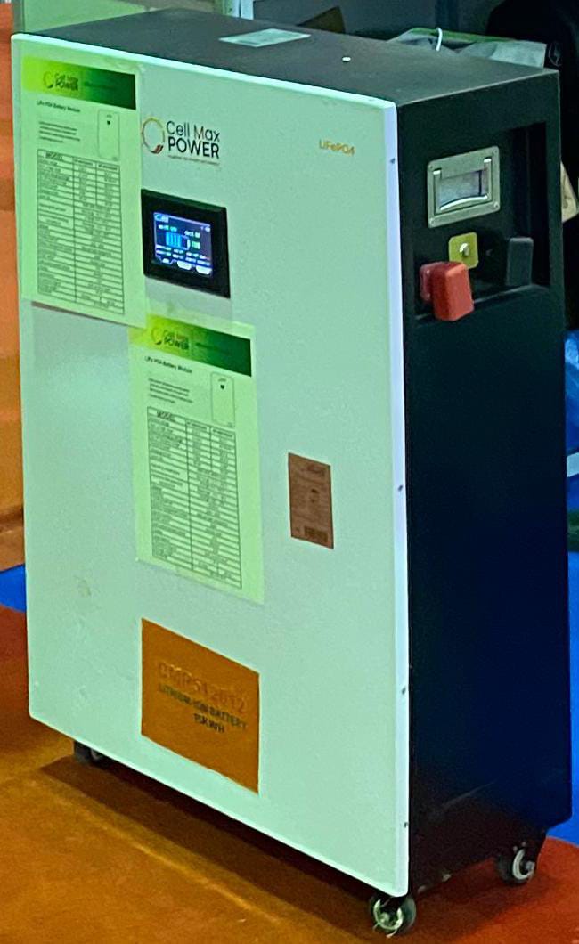 CMP512012 - 15kW Lithium Battery Pack (51V)