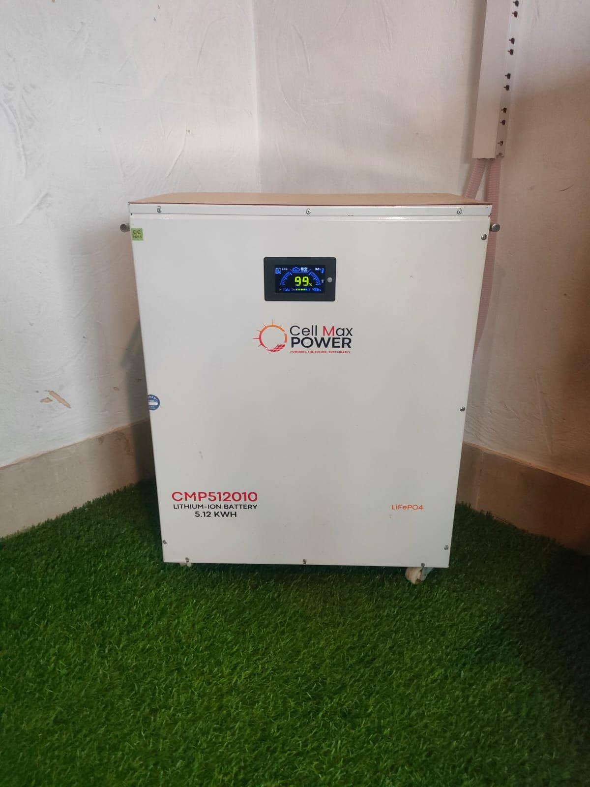 Commercial lithium battery backup project